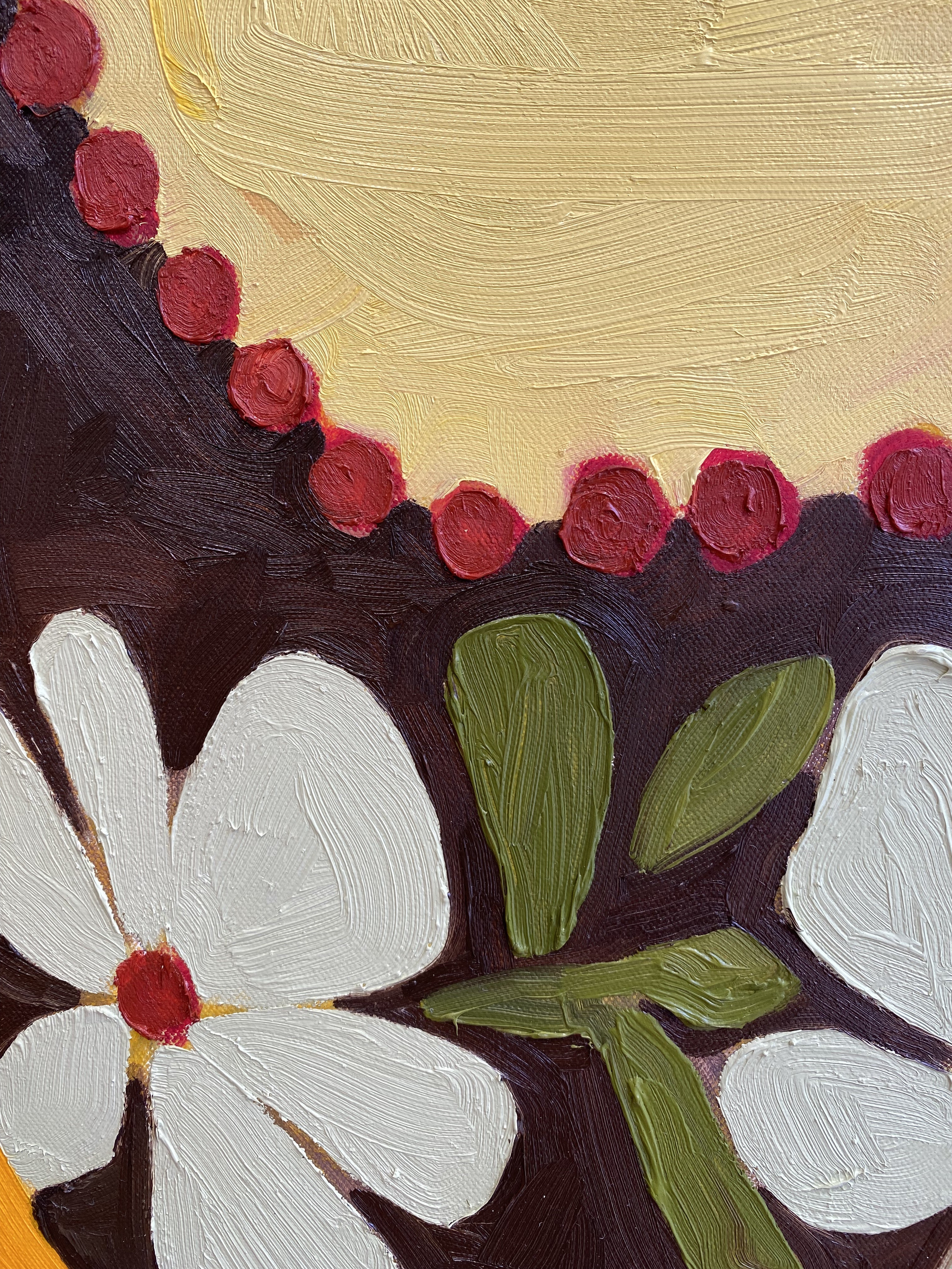 Mum's French Jug by Nina Parsons - Oil painting, 60 x 80 cm