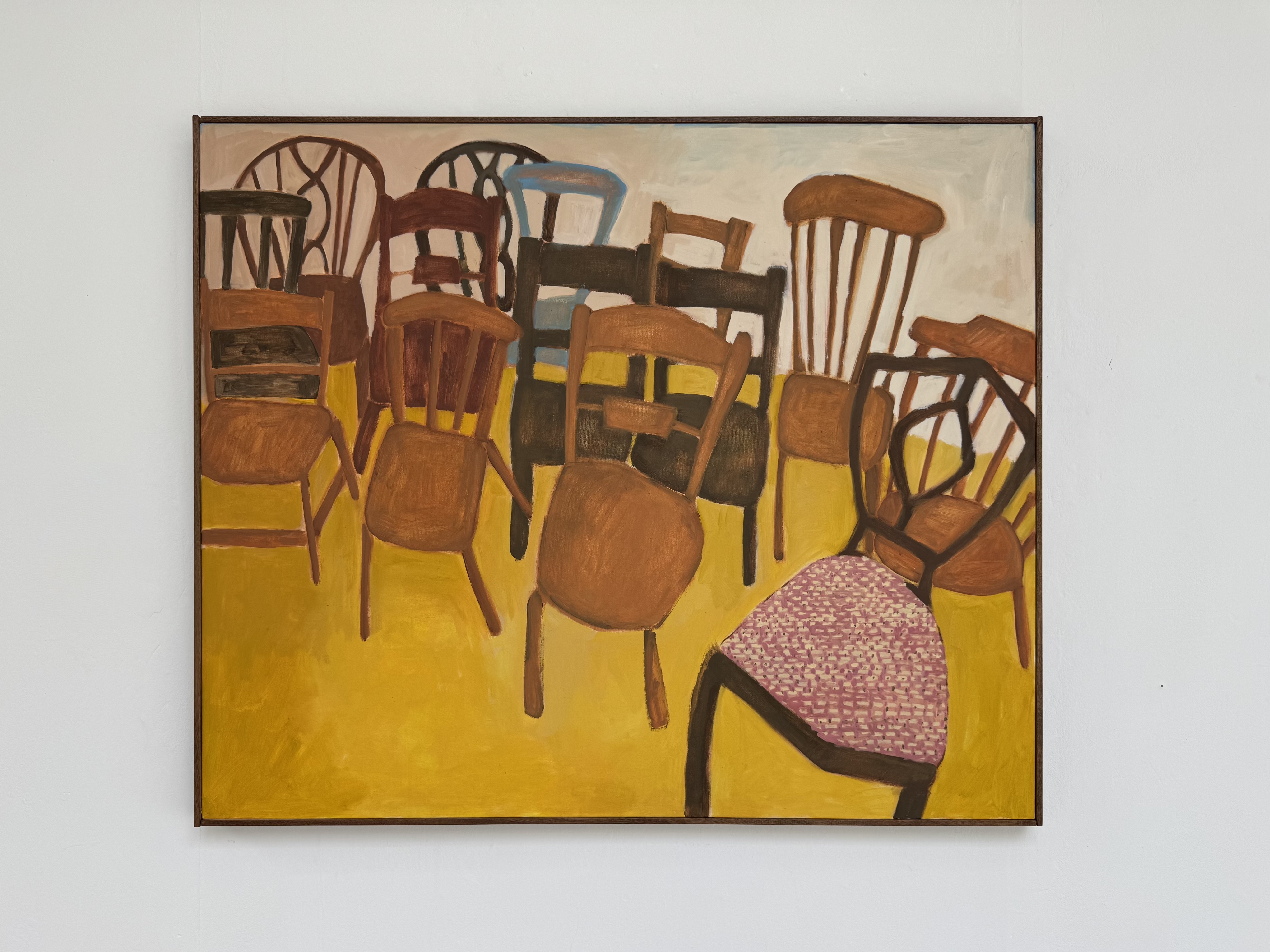 Job Lot by Nina Parsons - Oil painting, 120 x 100 cm