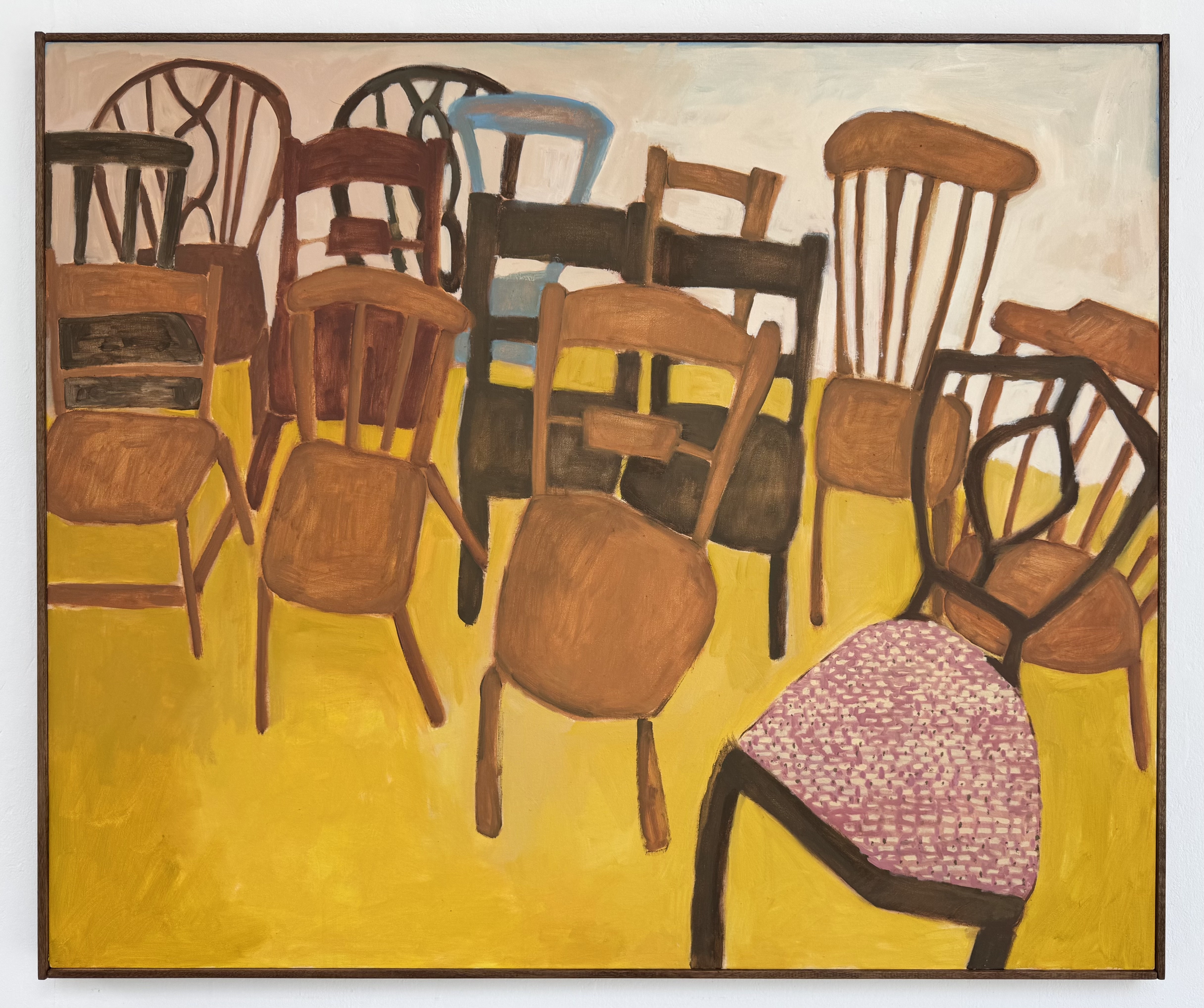 Job Lot by Nina Parsons - Oil painting, 120 x 100 cm