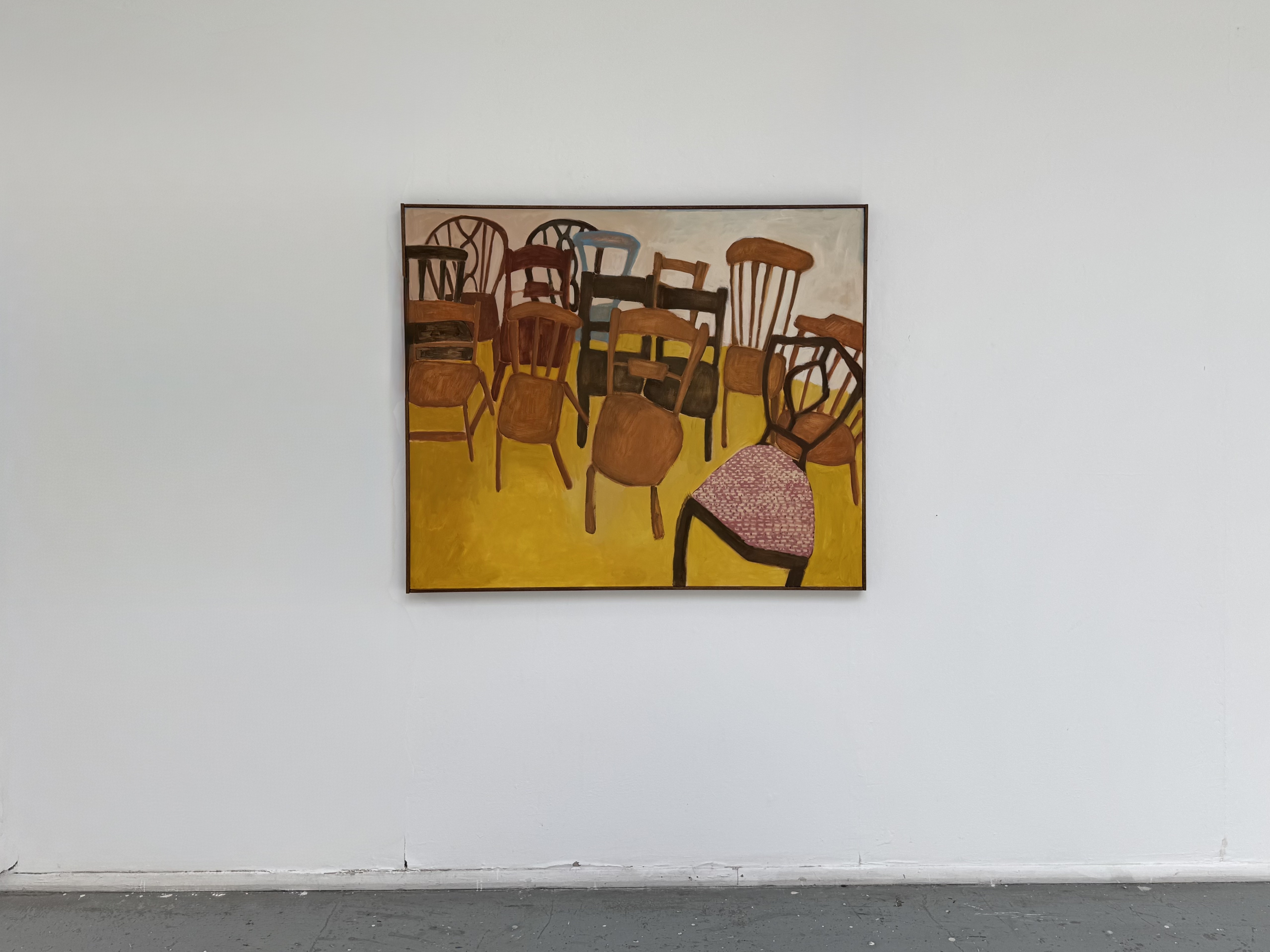 Job Lot by Nina Parsons - Oil painting, 120 x 100 cm