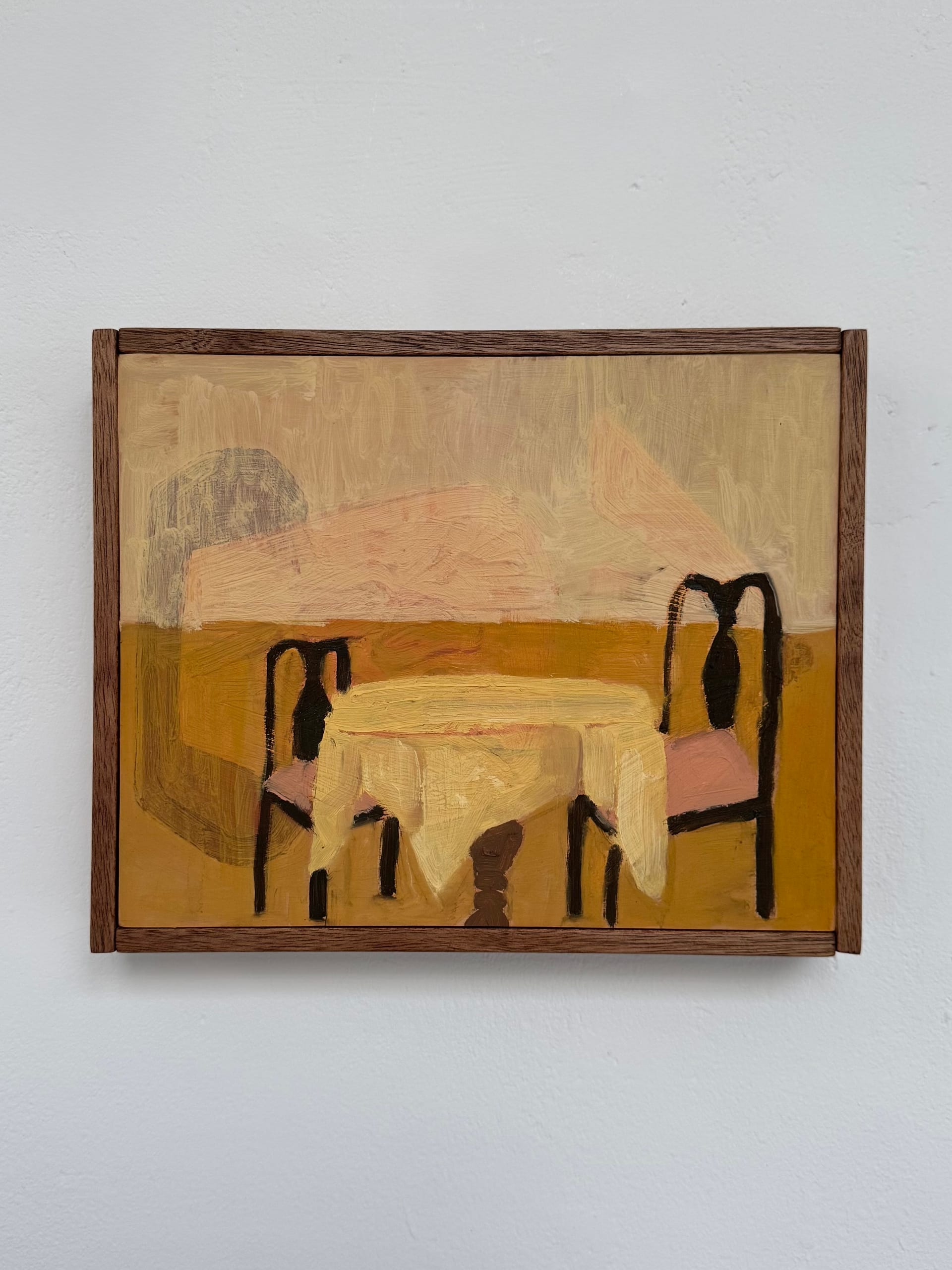 After Lunch (2025) by Nina Parsons, Oil on board